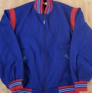 Ebbets Field Flannels wool vintage Jacket XXL